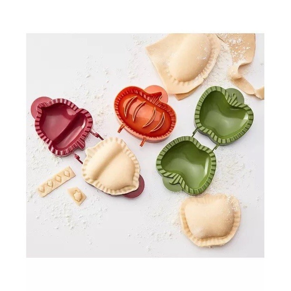 THE CELLAR Harvest Fall 3-PC Mini Pie Dough Press Set Empanada‎ Maker